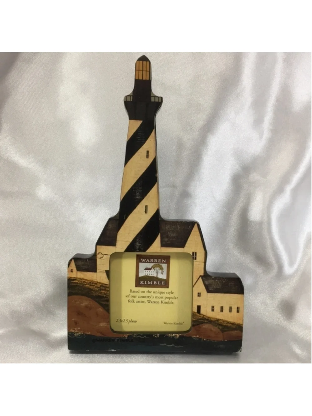 Warren Kimble Coastal Breeze Lighthouse Picture Frame by Fetco